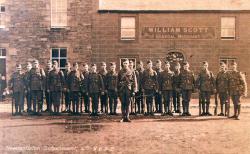 The Newcastleton detachment, 4th Kings Own Scottish Borderers, 1914