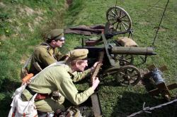 World War 1 Russian Imperial Machine Gun - MUR3_ww1mg1