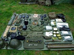 British Army 'Falklands War' personal kit and equipment