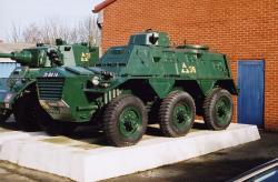 British Saracen Armoured Personnel Carrier